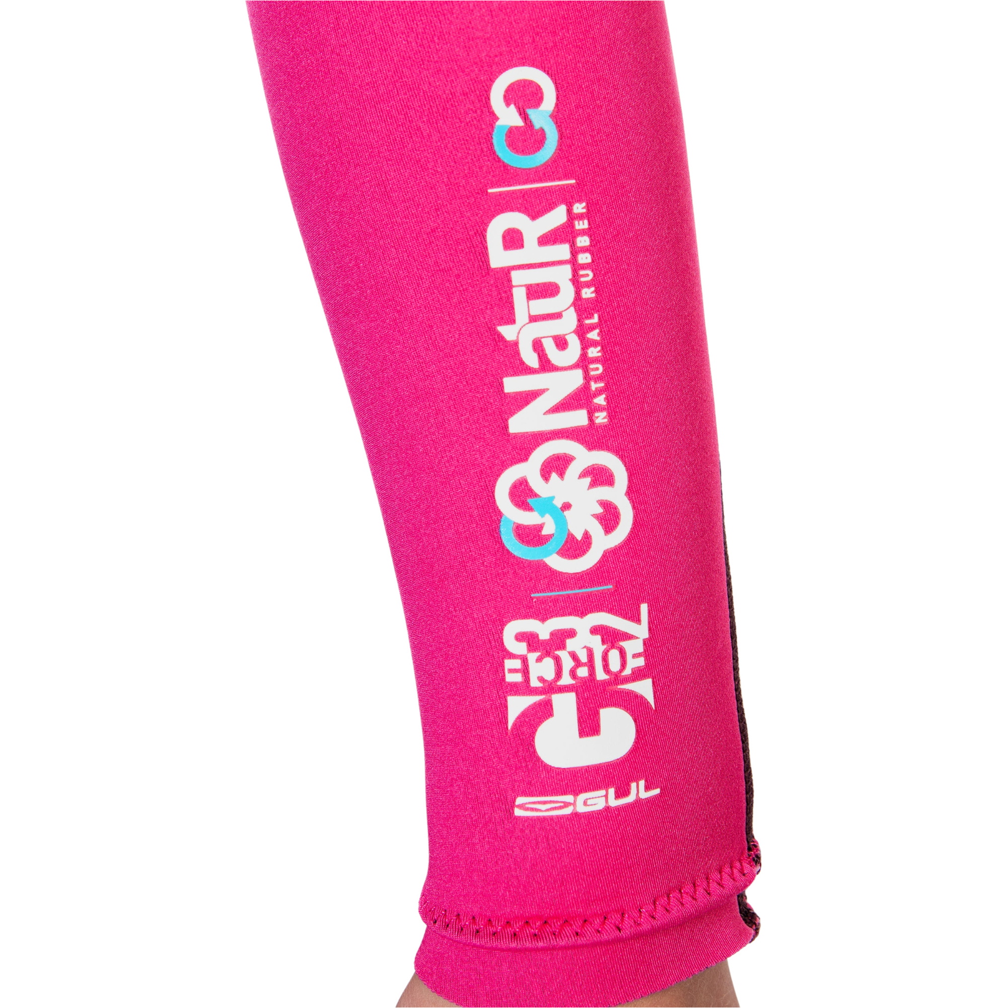 2026 Gul Junior G-Force Natur 3/2mm Back Zip Wetsuit GF1307-PUPI - Purple / Pink